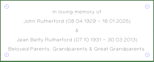 150x60mm 4 Holes Polished Brass Engraved Plaque